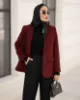 تصویر  کت زنانه یقه انگلیسی